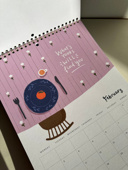 Wall Calendar 2026