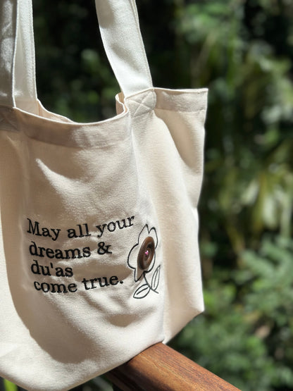 Dreams and Du’as Tote Bag Pre-order
