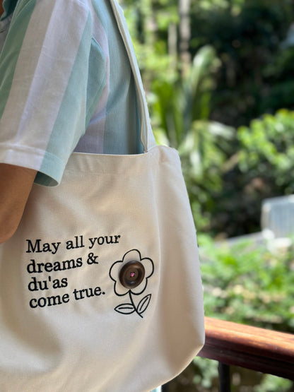 Dreams and Du’as Tote Bag Pre-order