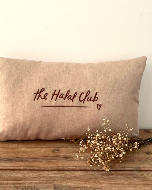 ‘The Halal Club’ Cushion Cover Pre-order