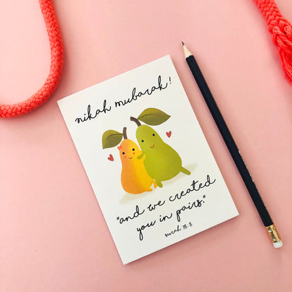 Nikah Card - Pears