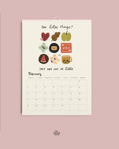 Wall Calendar 2025